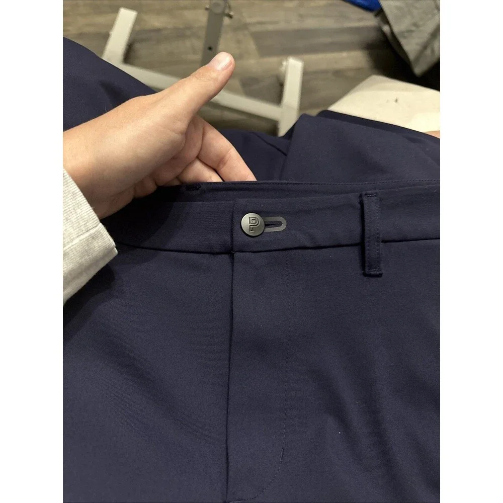 Public Rec Gamechanger Stretch Chino Pants Mens Size 38/28 Navy Performance Golf